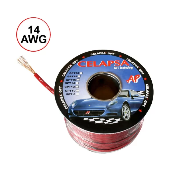 Cable Automotriz CELAPSA N° 14 (variedad de colores)