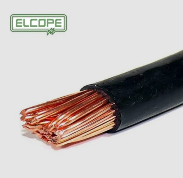 METRO DE CABLE DE BATERIA SGT#04, NEGRO - ELCOPE