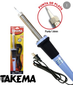 ZD-30C/40W: CAUTIL TIPO LAPIZ DE 40W A 220VAC CON MANGO CELESTE/NEGRO