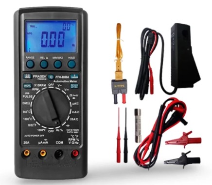 PTW-8088A: MULTIMETRO DIGITAL PROFESIONAL AUTOMOTRIZ - PRASEK
