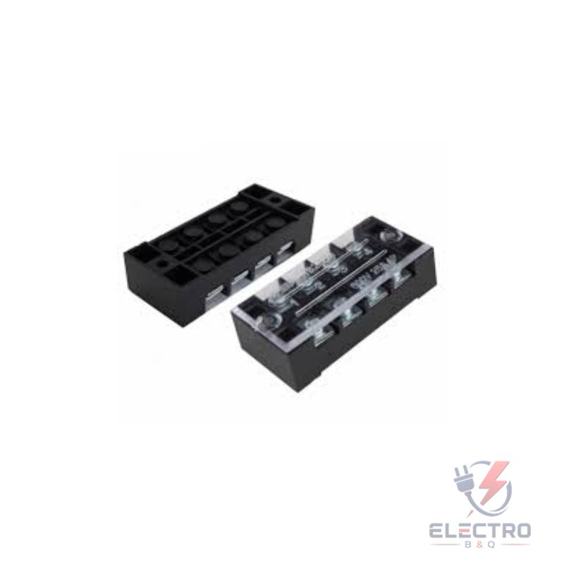 BORNERA DE BAQUELITA, TB-2504L DE 25A/600V, 4 POLOS