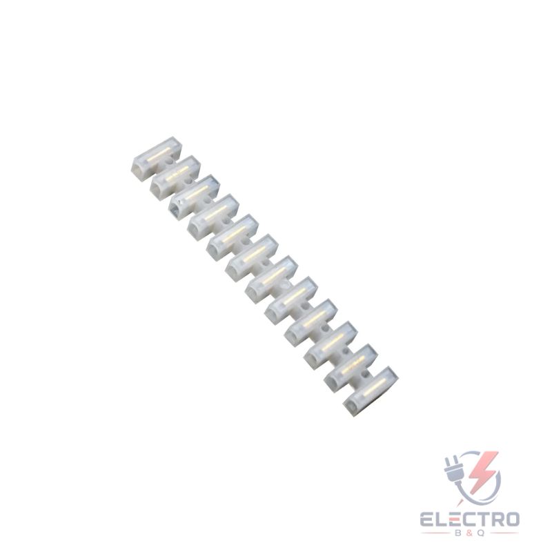 BORNERAS DE PVC, 29-100 DE 100A/380VAC, 12 POLOS