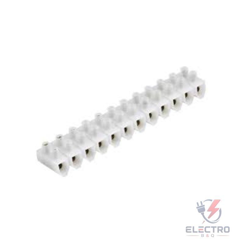 BORNERAS DE PVC, 29-060 DE 60A/380VAC, 12 POLOS