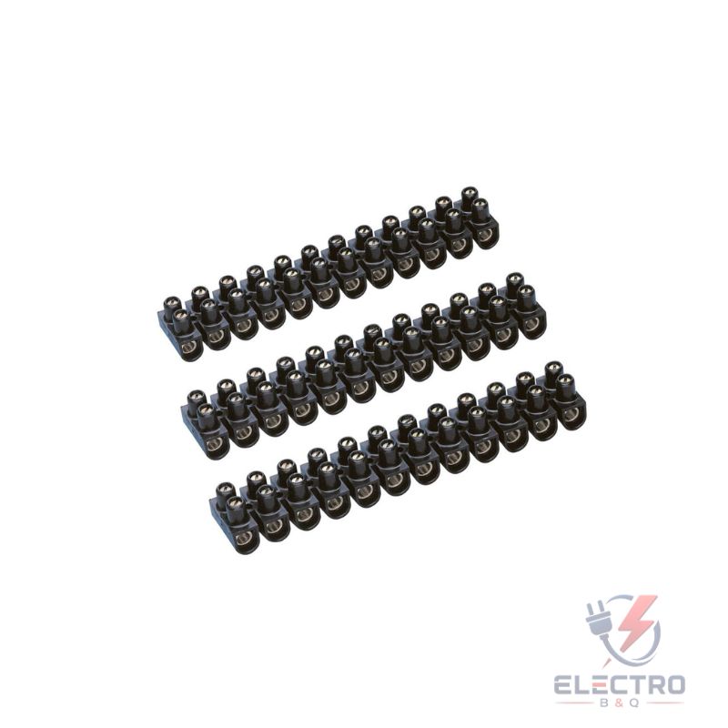 BORNERA DE PVC, 29-030 DE 30A/380VAC, 12 POLOS