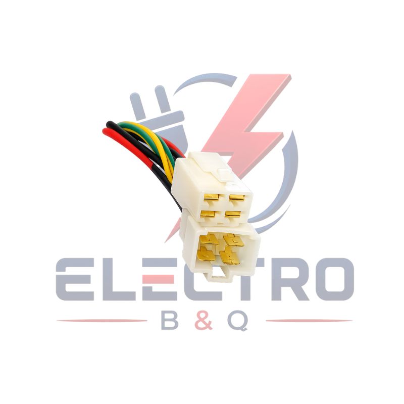 CONECTOR DE EMPALME, CO4T DE 4 ENTRADAS HEMBRA Y MACHO