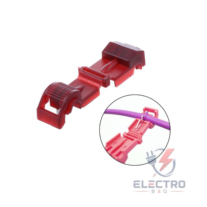 CONECTORES RAPIDOS KLEB, 878006RED DERIVADORES ROJO - Imagen 2