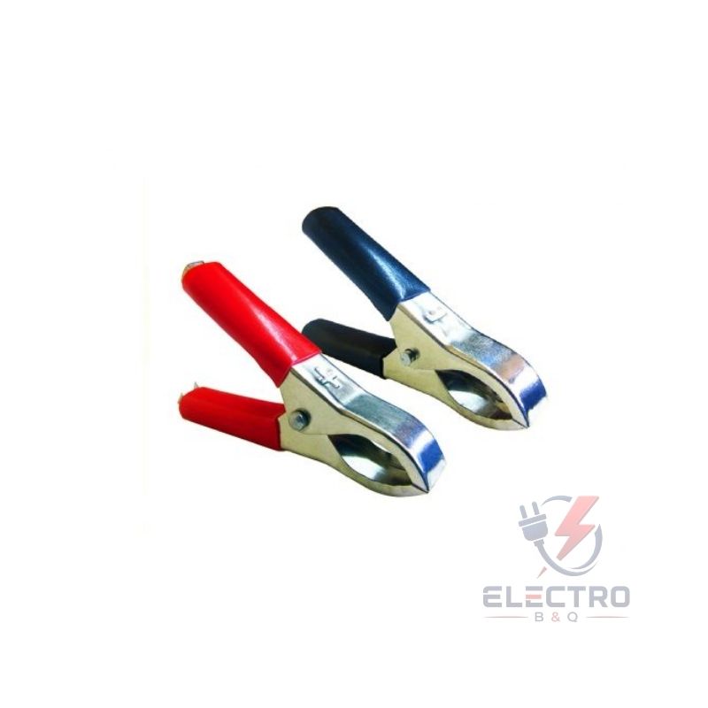 PINZA COCODRILO ROJO/NEGRO, 30amp NB-349 MIYAKO