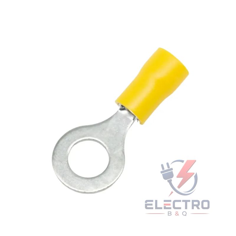 TERMINAL OJAL 3/8 AMARILLO, RV5.5-10mm PARA CALIBRES 12-10AWG