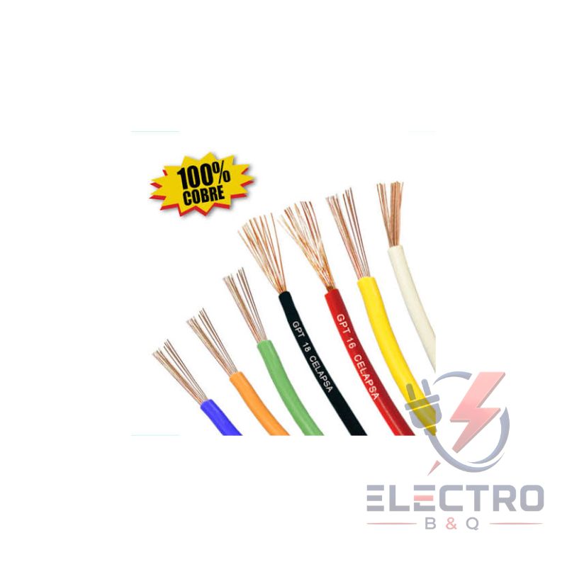 CABLE AUTOMOTRIZ CELAPSA GPT-16 AWG, ( por rollo) - Imagen 2