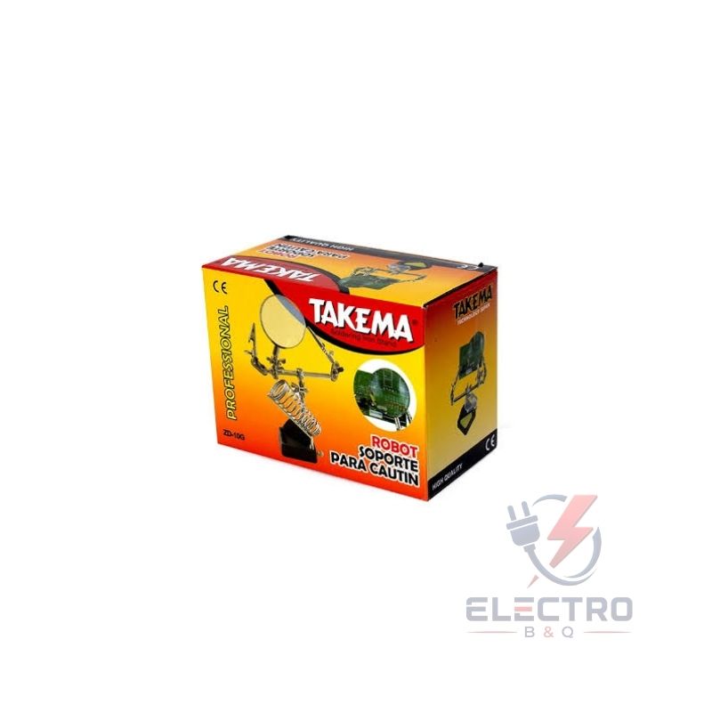 SOPORTE PARA CAUTIN Y CIRCUITO CON LUPA, TAKEMA ZD-10G - Imagen 2