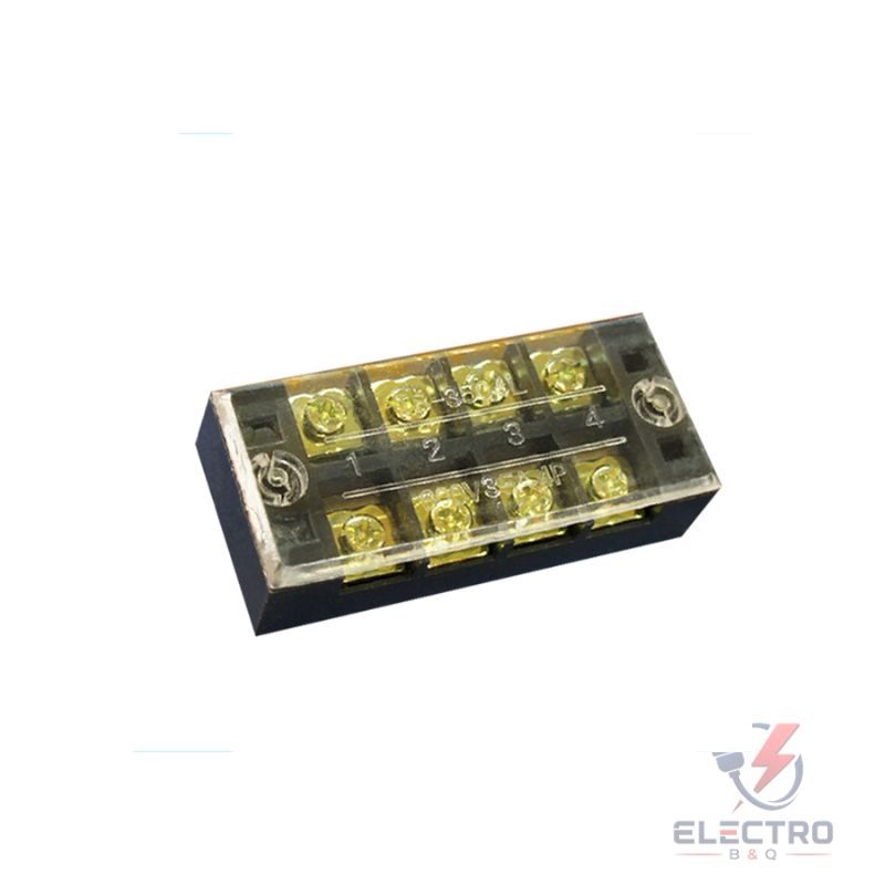 BORNERA DE BAQUELITA, TB-3504 DE 35A/600V, 4 POLOS