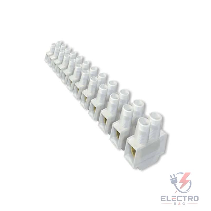 BORNERA DE PVC, 29-007 DE 15A/380VAC, 12 POLOS