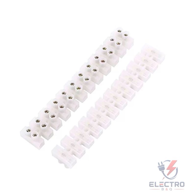 BORNERA DE PVC, 29-004 DE 20A/380VAC, 12 POLOS