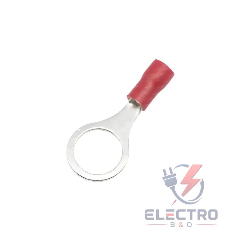TERMINAL OJAL 3/8 ROJO, RV1.25-10mm PARA CALIBRES 22-18AWG