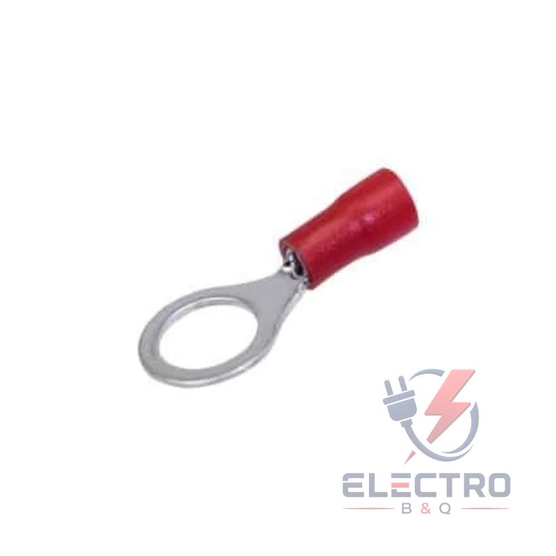 TERMINAL OJAL 5/16 ROJO, RV1.25-8mm PARA CALIBRES 22-18AWG